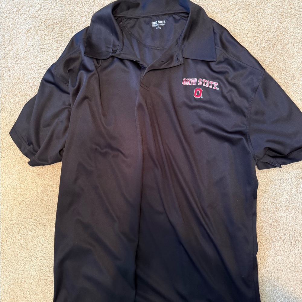 Ohio State Black Polo Shirt
